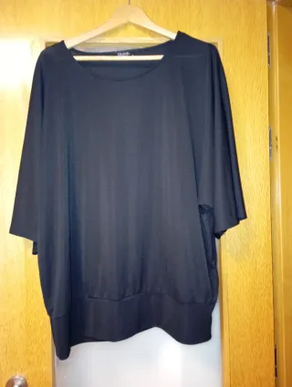 Blusón negro Couchel talla