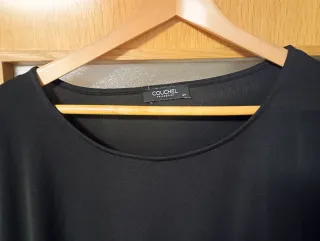 Blusón negro Couchel talla