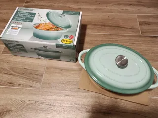 Olla de Hierro Fundido Ernesto Teal