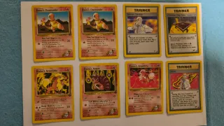 Cartas Pokémon Blaine Charmander Growlithe Vulpix