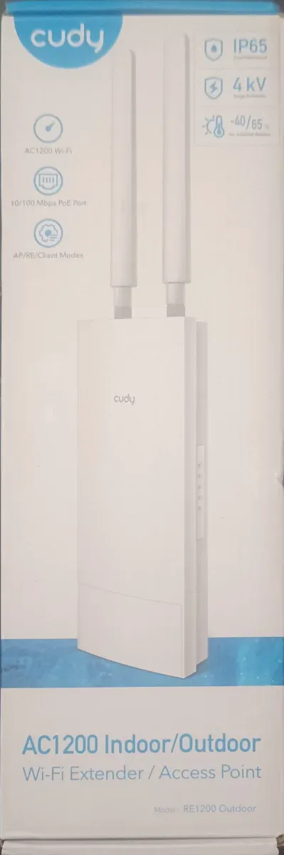 Cudy RE1200 AC1200 WiFi 5 Exterior