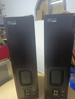 Altavoces Technics Marrones