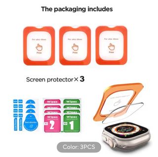 Protector Pantalla Vidrio Templado Apple Watch Ult