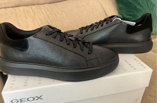 Zapatillas Geox Negras T41 Nuevas