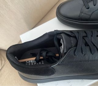 Zapatillas Geox Negras T41 Nuevas