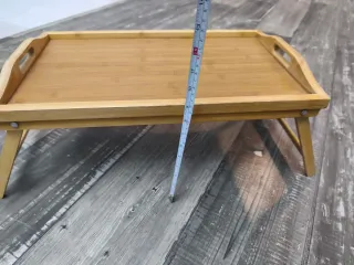 Mesa Cama Plegable Bambú