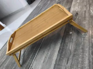 Mesa Cama Plegable Bambú
