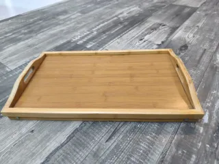 Mesa Cama Plegable Bambú