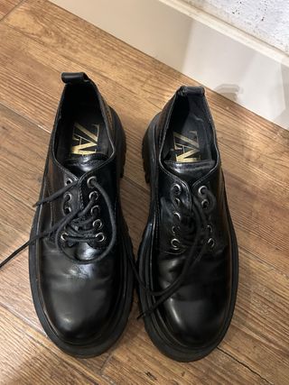 Zapatos Zara negros talla 39