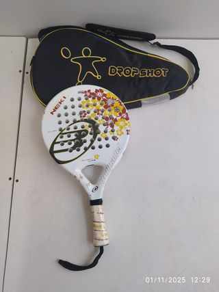 Raqueta de pádel Drop Shot y funda