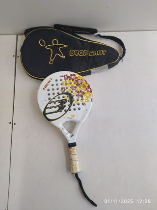 Raqueta de pádel Drop Shot y funda