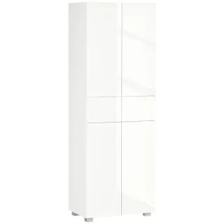 Aparador Alacena Blanco 4 Puertas 2 Cajones