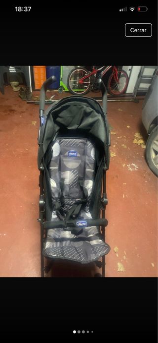 Silleta de bastón plegable