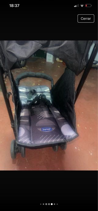 Silleta de bastón plegable