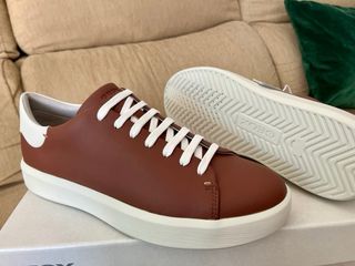 Geox Velletri T41 Marrón/Blanco Zapatillas Nuevas