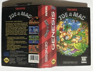 Joe & Mac Sega Genesis NTSC USA
