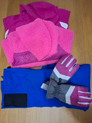 Conjunto nieve 7-8 años