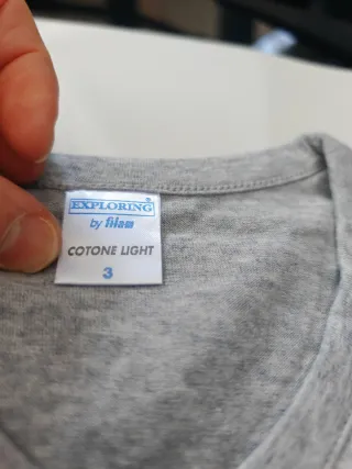 3 magliette maniche corte (blu, grigio)