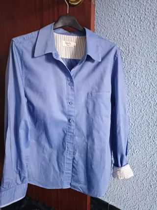 Camisa azul mujer Olaf & Co talla L