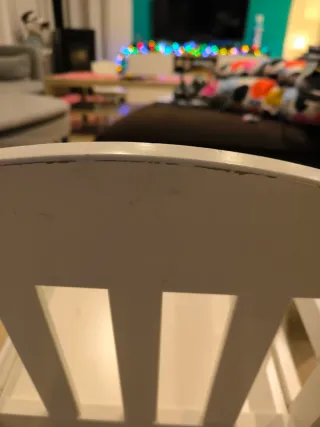 Mecedora infantil Ikea Sundvik blanca