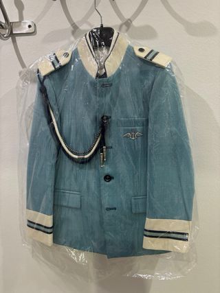 Traje comunión niño azul