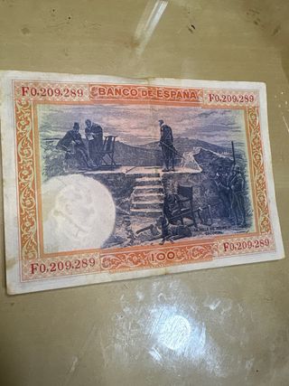 Billete 100 Pesetas Banco de España 1925
