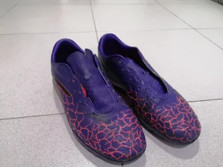 Botas multitaco sneakers moradas