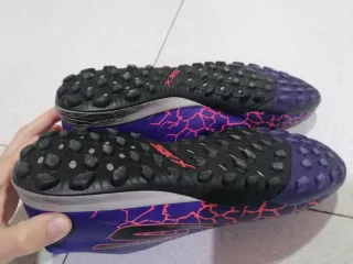 Botas multitaco sneakers moradas