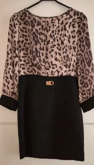 Vestido estampado animal print MD Woman