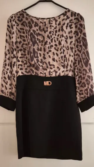 Vestido estampado animal print MD Woman