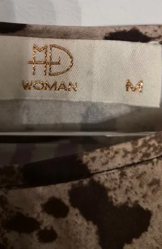 Vestido estampado animal print MD Woman