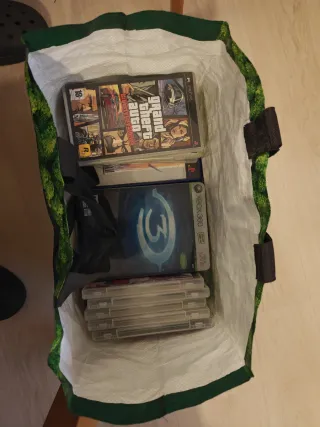 Pack Videojuegos PS2, PS3, Xbox 360, PSP