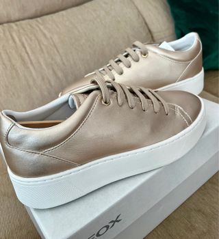 Geox Bambas T38 Doradas Nuevas