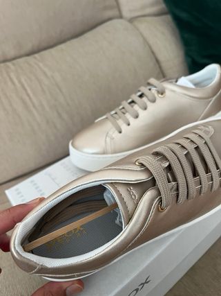 Geox Bambas T38 Doradas Nuevas