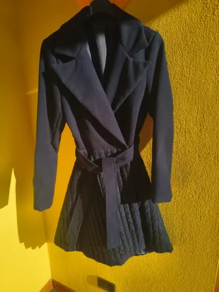 Cappotto donna blu