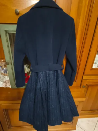 Cappotto donna blu