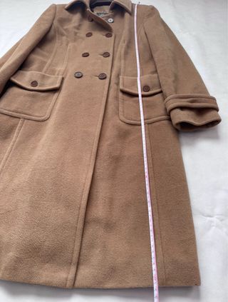 Abrigo Yera Lana Marrón El Corte Inglés