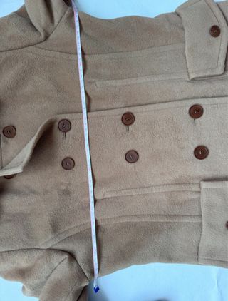 Abrigo Yera Lana Marrón El Corte Inglés