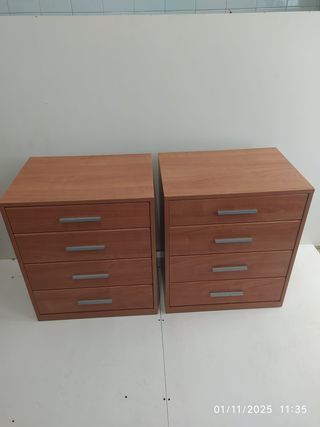 dormitorio matrimonio de madera diseño moderno