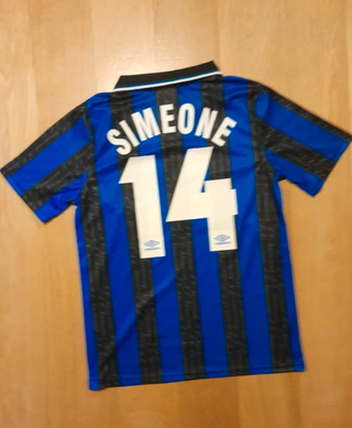 Camiseta Inter 97/98 Simeone 14 Umbro
