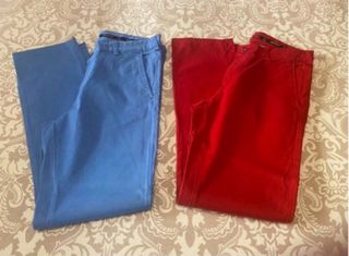 Lote 2 Pantalones El Picador Talla 40 Azul y Rojo