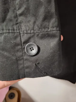 Chaqueta Negra Blanco Talla L