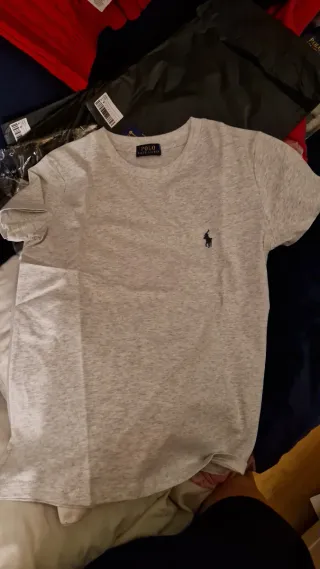 Camiseta Polo Ralph Lauren Gris Talla S