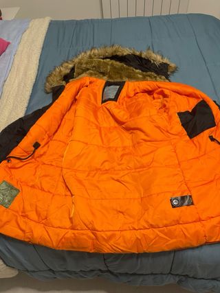 Parka Alpha Industries Talla L Negra