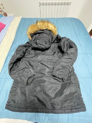 Parka Alpha Industries Talla L Negra