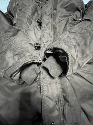 Parka Alpha Industries Talla L Negra