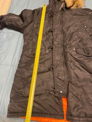 Parka Alpha Industries Talla L Negra