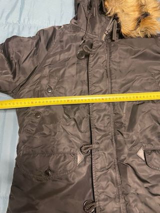 Parka Alpha Industries Talla L Negra