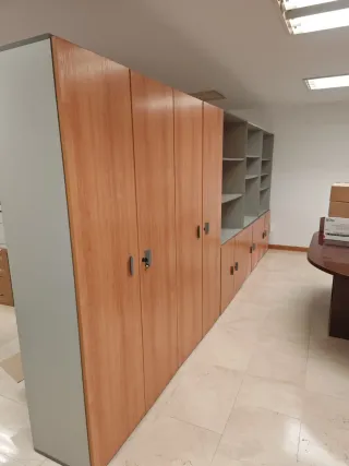 Armarios de oficina madera y metal