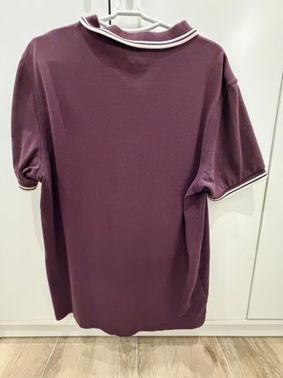 Polo Fred Perry Burdeos/Morado Talla L